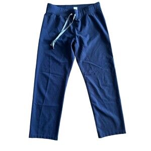 FIGS Livingston Basic Scrub Pants in Navy Womens Size Small With pockets